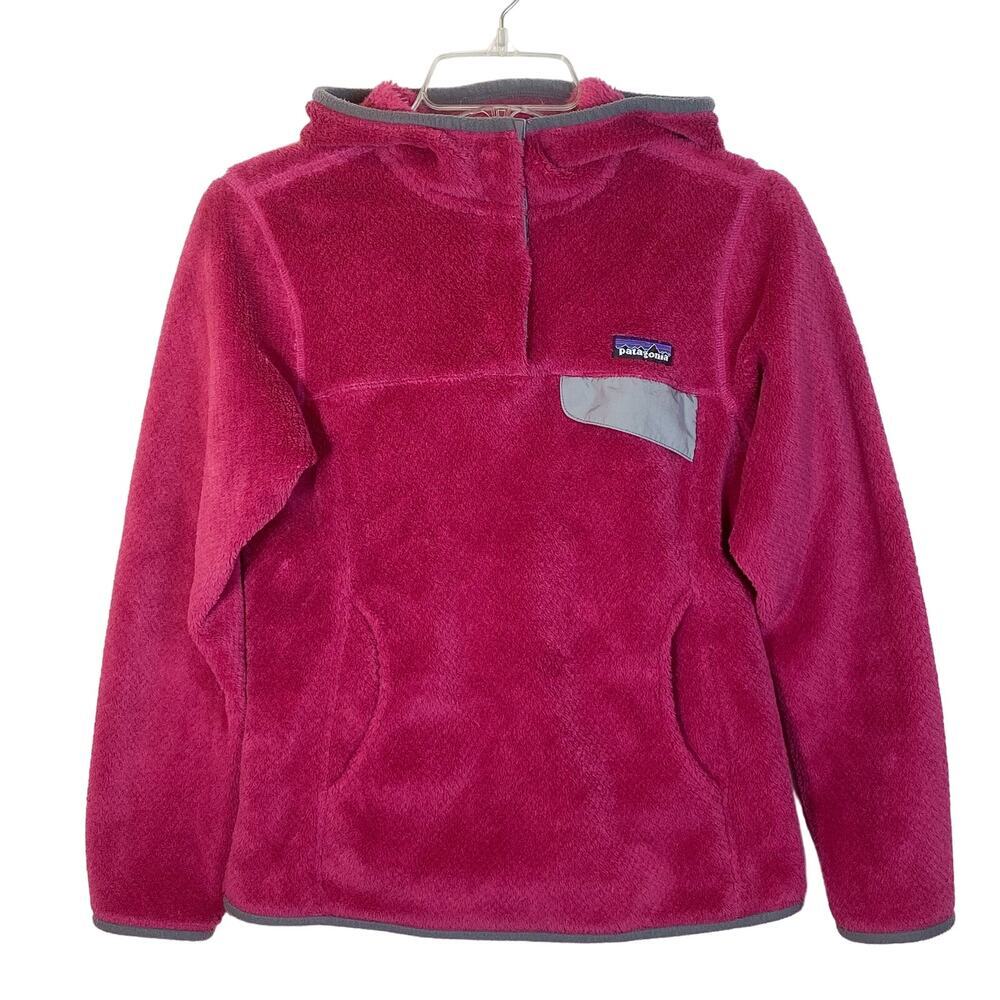 Patagonia Retool Pink Fleece Hoodie